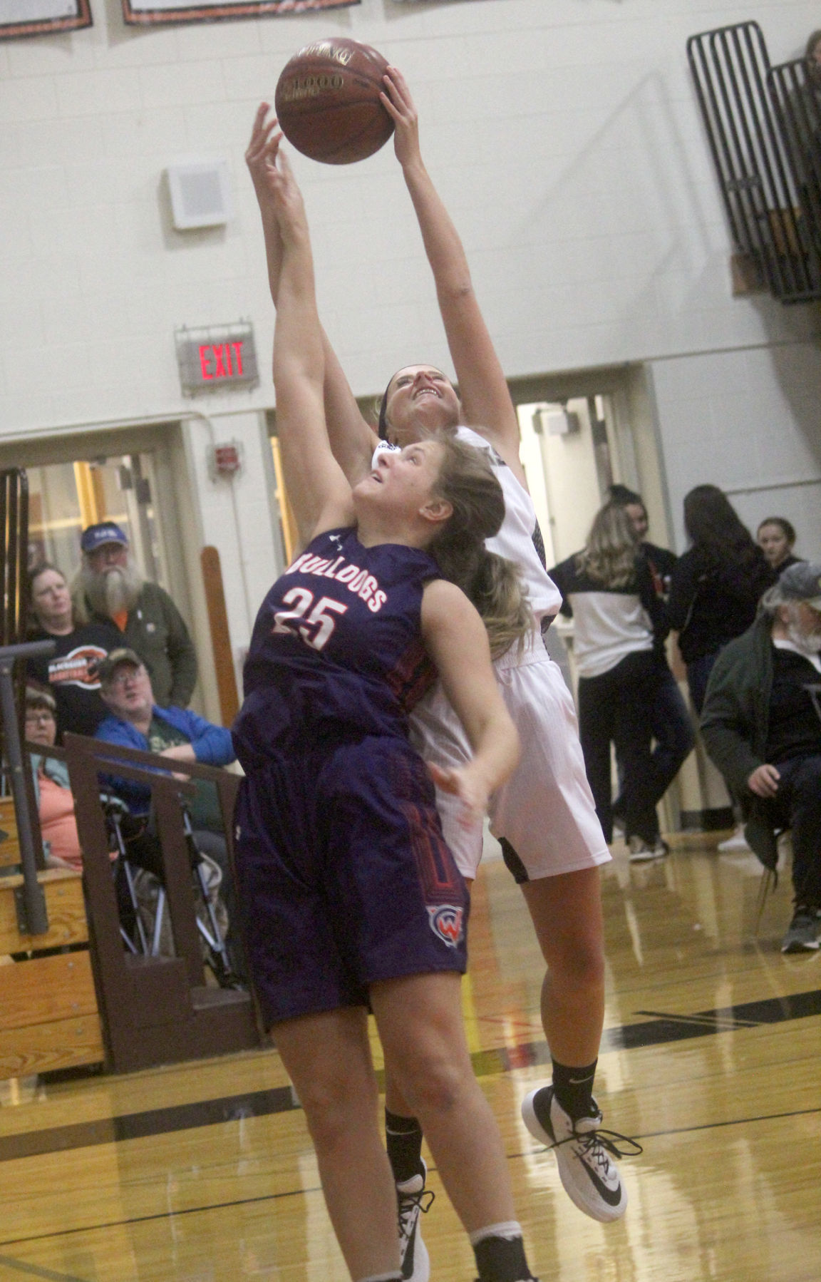 Chetek-Weyerhaeuser at Bloomer girls basketball 12-5-19